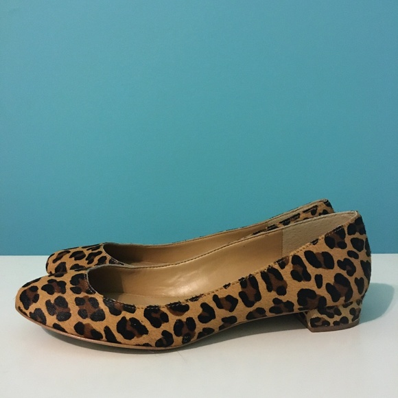 J. Crew Shoes - J.Crew leopard pumps